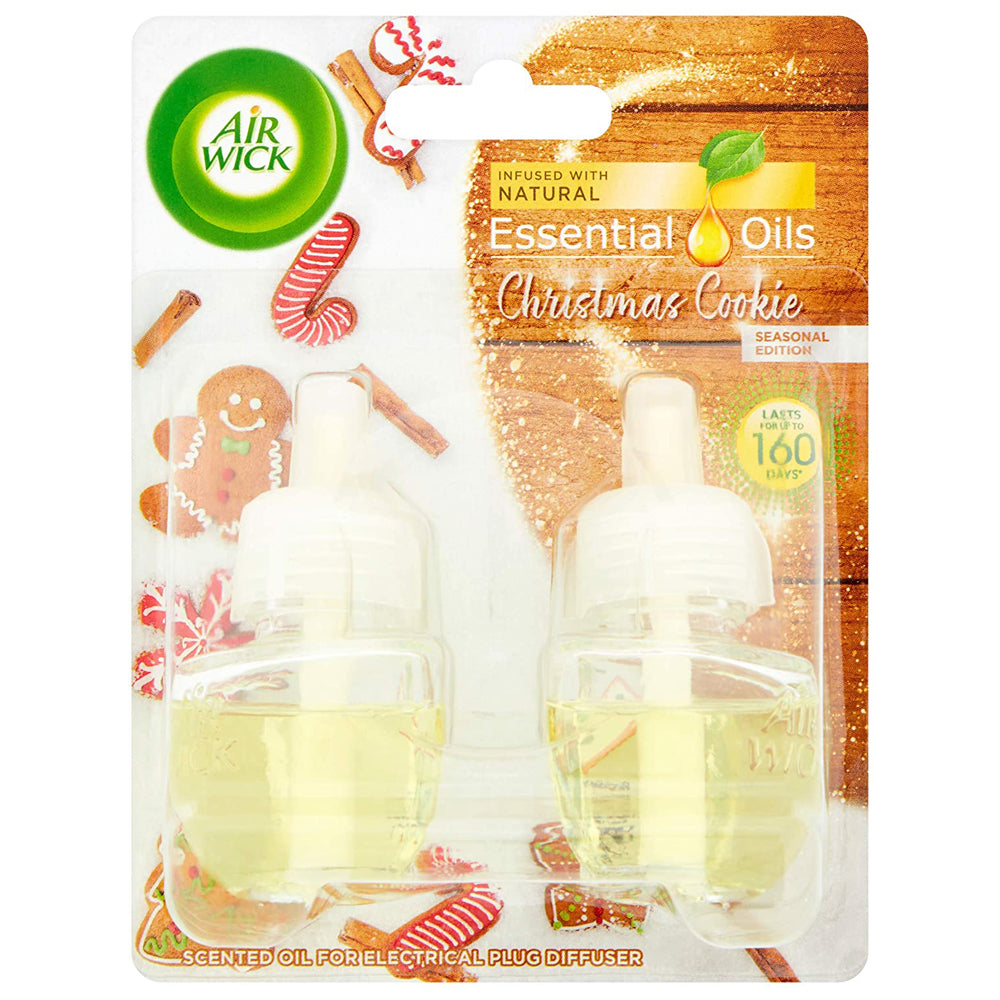 Air-Wick-Seasonal-Edition-Essential-Oils-Christmas-Cookie-2-x-19ml. Air-Wick-Seasonal-Edition-Essential-Oils-Christmas-Cookie-2-x-19ml.
